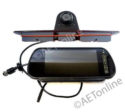 Mercedes Sprinter LED Brake Light Rear View Reversing Camera 7 inch Monitor Kit