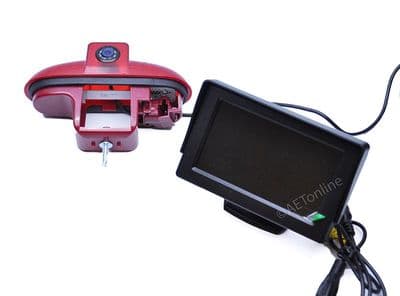 Renault Trafic 2001 - 2014 Brake Light Rear View Reverse Camera + 4.3