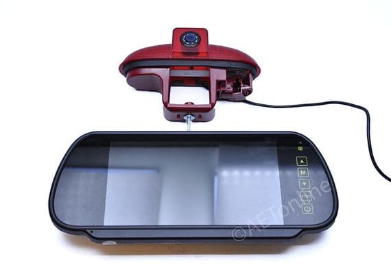 Renault Trafic 2001 - 2014 High Level Rear View Reverse Camera + 7