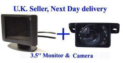 Video Parking Reversing kit Nightview Camera 3.5