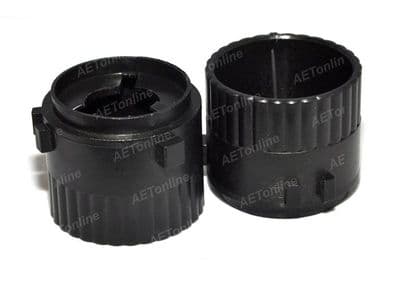 VW GOLF MK6 HID XENON HEADLIGHT HOLDERS ADAPTERS