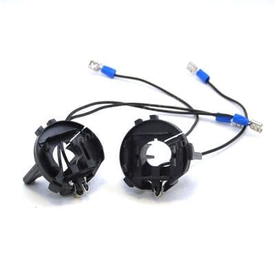 VW GOLF MK6 MK7 VI VII H7 XENON HID BULB HOLDERS ADAPTERS Scirocco Sharan X2