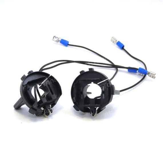 VW GOLF MK6 MK7 VI VII H7 XENON HID BULB HOLDERS ADAPTERS Scirocco Sharan X2