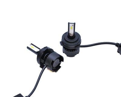 VW Polo Scoda H7 Low Beam Bright LED HEADLIGHT BULBS Holders 6000K