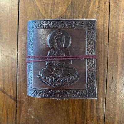 7cm notebook with Buddha design