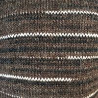 End of line woollen jumper in mottled brown