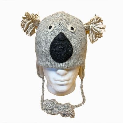 Koala Hat with Tassles