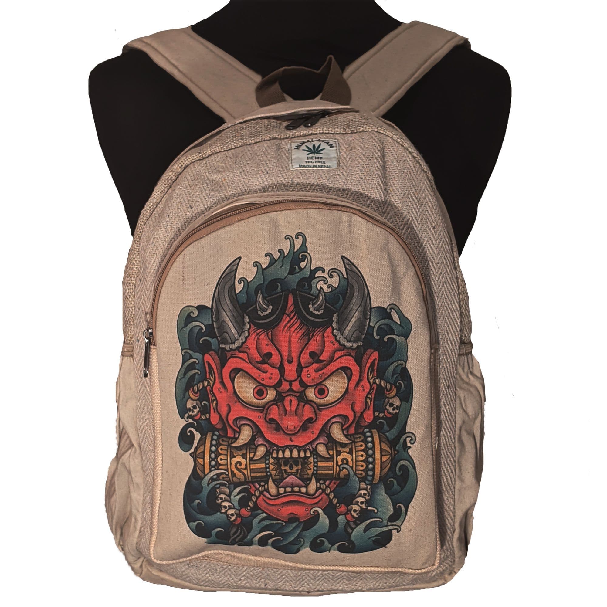 Obnoxious Backpack Large Angry Demon backpack