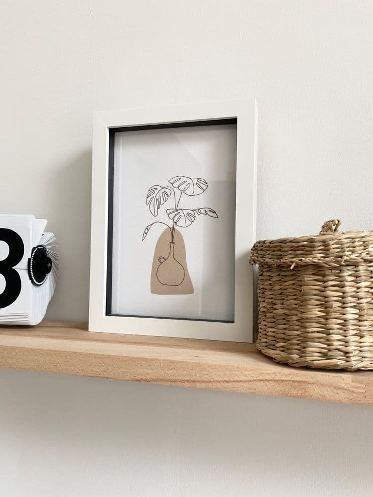 A5 white frame deals