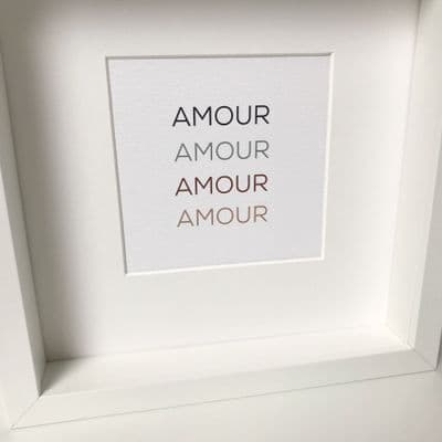 AMOUR AMOUR AMOUR AMOUR (A5)