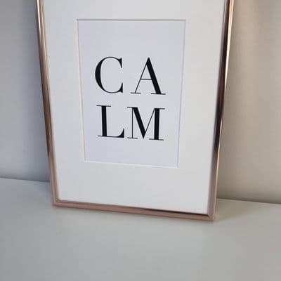 Calm (A5 monochrome)