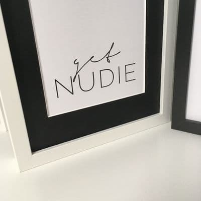 Get nudie design 1 (A3, A4 & A5 monochrome)