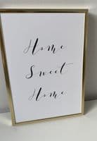 Home sweet home (A4 monochrome)