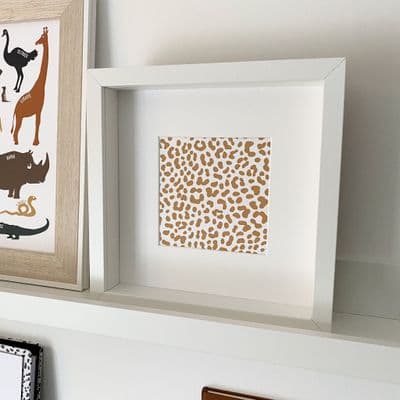 Leopard print - Mustard (A4)