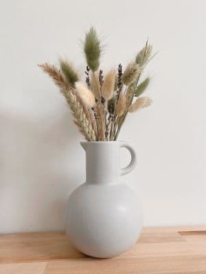 Small Grey Jug Vase
