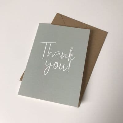 Thank you! - A6 greeting card