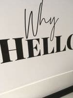 Why hello (A4 & A3 prints)