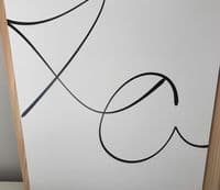 XO kiss hug (A3 & A5 monochrome)