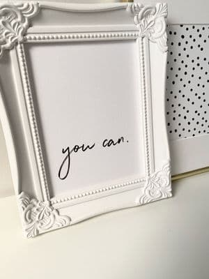 You can. (monochrome or mustard... A5) TEXTURED CARD