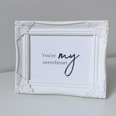 You're my sweetheart  (A5 landscape monochrome)