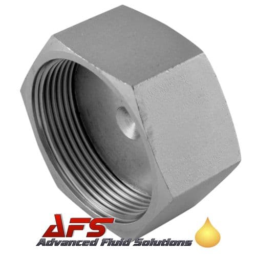 1-11/16 ORFS SAE Female Blanking Cap Hydraulic Adapter