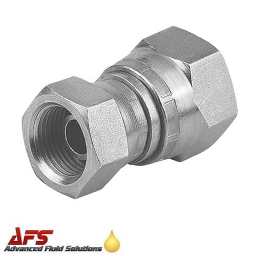 1/4 BSP Swivel Female x 5/8 BSP Swivel Female Hydraulic Adaptor