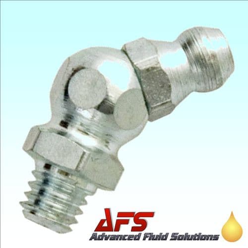 1/8 BSP 45 Degree Hydraulic Grease Nipple HP2/45
