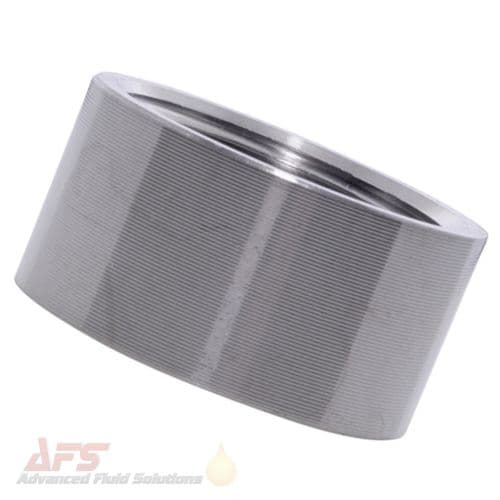 1.1/2 BSP Female Threaded Half Socket - SS 316 Stainless Steel