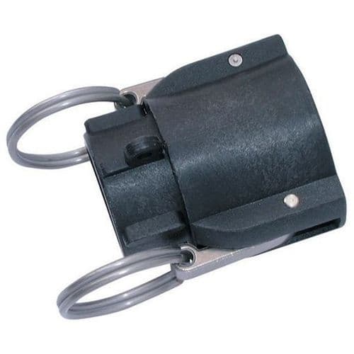 1.1/2 Inch Part D Cam & Groove Female Coupler x BSP Female Thread Polyproylene (PP) Camlock Type