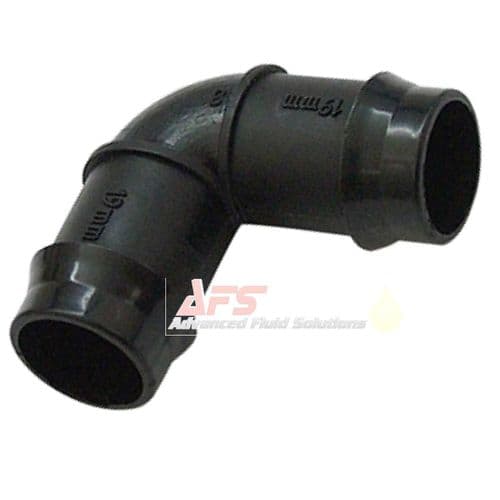 13mm (1/2 Inch) 90 Degree Hose LDPE Pipe Joiner Polypropylene