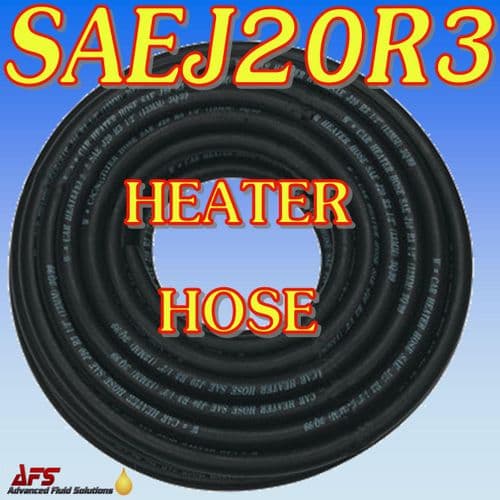 25mm 1" Car Heater Rubber Hose SAEJ20R3