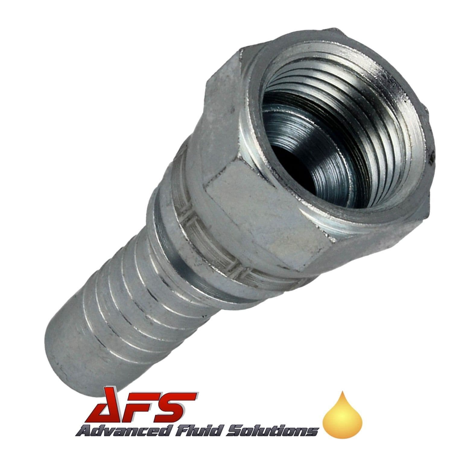 thumbnail image 2 of TEAL -16AN Straight Swivel Hose End Fitting - Polished, Laser Etched, ColorFittings 2 of 5