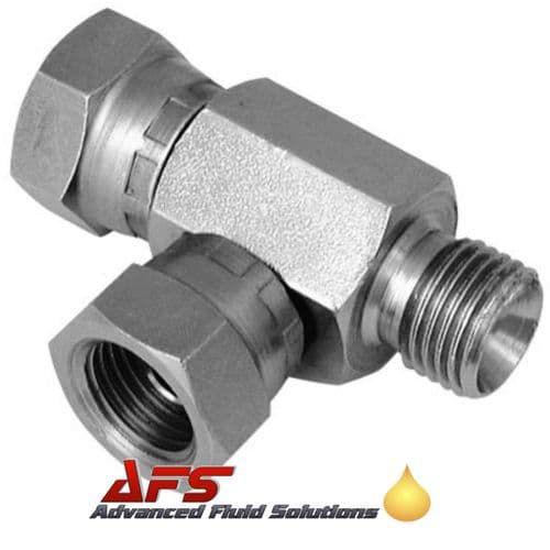 3/4 BSP Male x Female x Female Equal Tee 3 Way Adaptor Coned