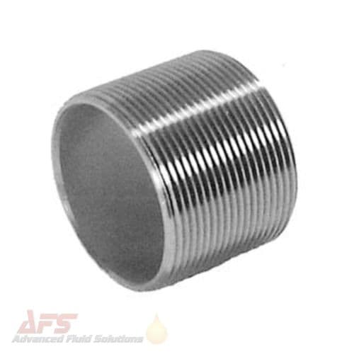 3/4 BSPP Close Nipple - SS 316 Stainless Steel