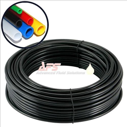 30 Mtr Coil - 1/4 Inch O.D x 0.170 I.D Imperial Black Flexible Nylon Tubing