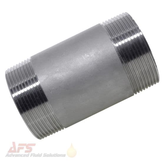 316 Stainless Steel Straight Adaptors BSPT/BSP/NPT/METRIC Threads