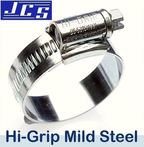 35mm - 50mm JCS Hi-Grip Zinc Plated Hose Clip Size 2A