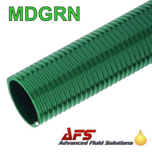 38mm (1.1/2 Inch) Medium Duty Flexible Green PVC S & D Water Hose