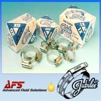 40mm - 55mm Original Jubilee Stainless Steel Worm Drive Hose Clip
