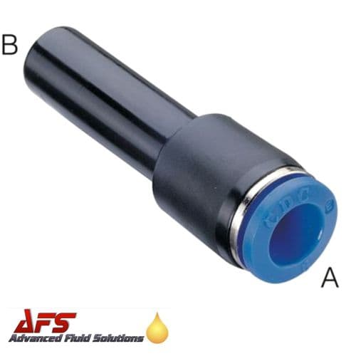 4mm Stem - 6mm Reducing StandPipe Push Fit