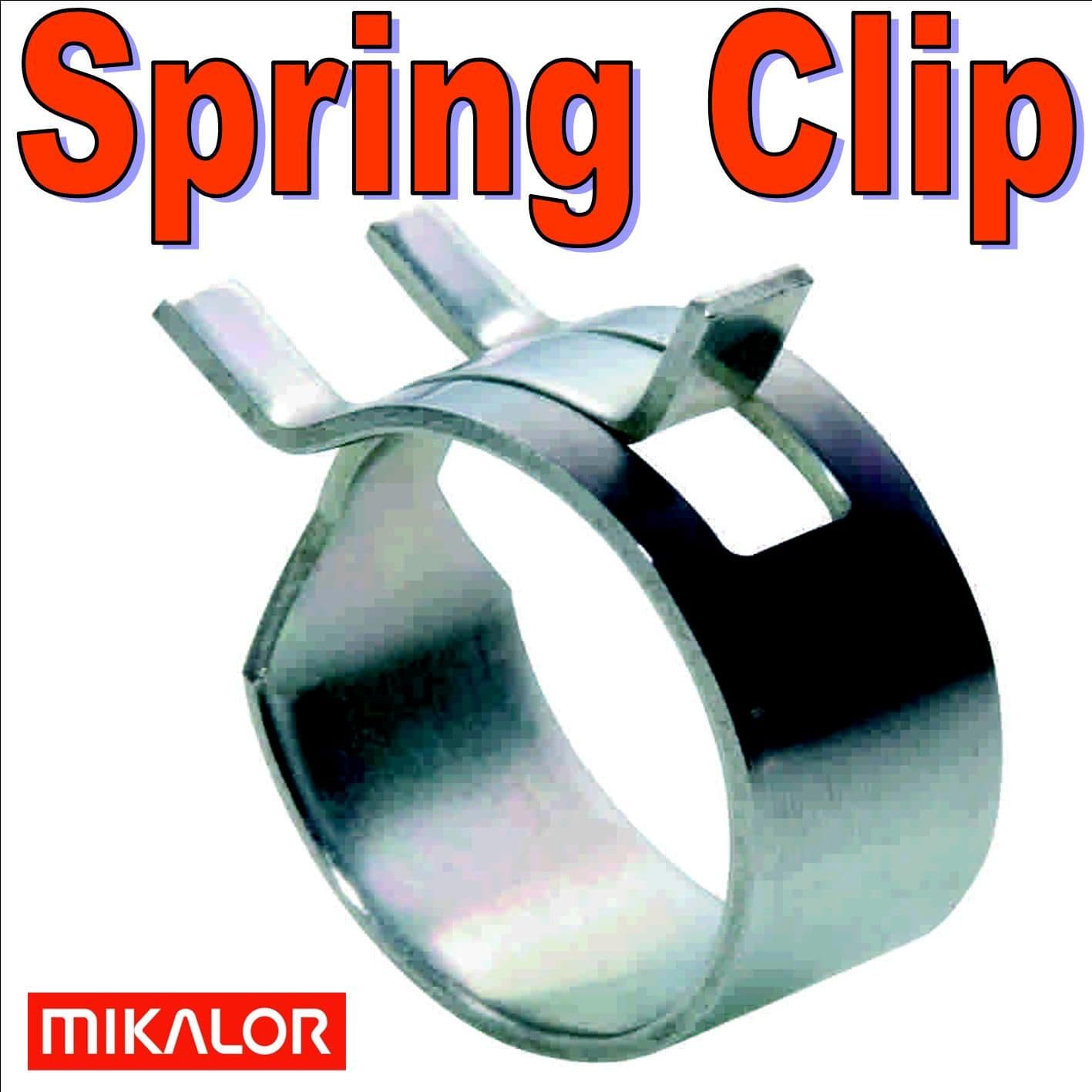 6mm Fuel Hose Spring Clip Constant Tension Mikalor Clamp