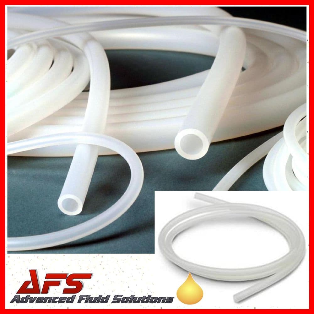 6 Feet 3/8 Inch ID Silicone Hose Tubing - High Temp 400°F Food Grade