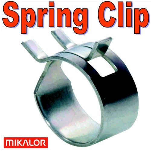 7mm Fuel Hose Spring Clip Constant Tension Mikalor Clamp