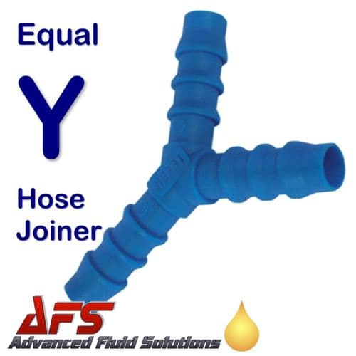 8mm (5/16") Y Connector Nylon Hose Joiner
