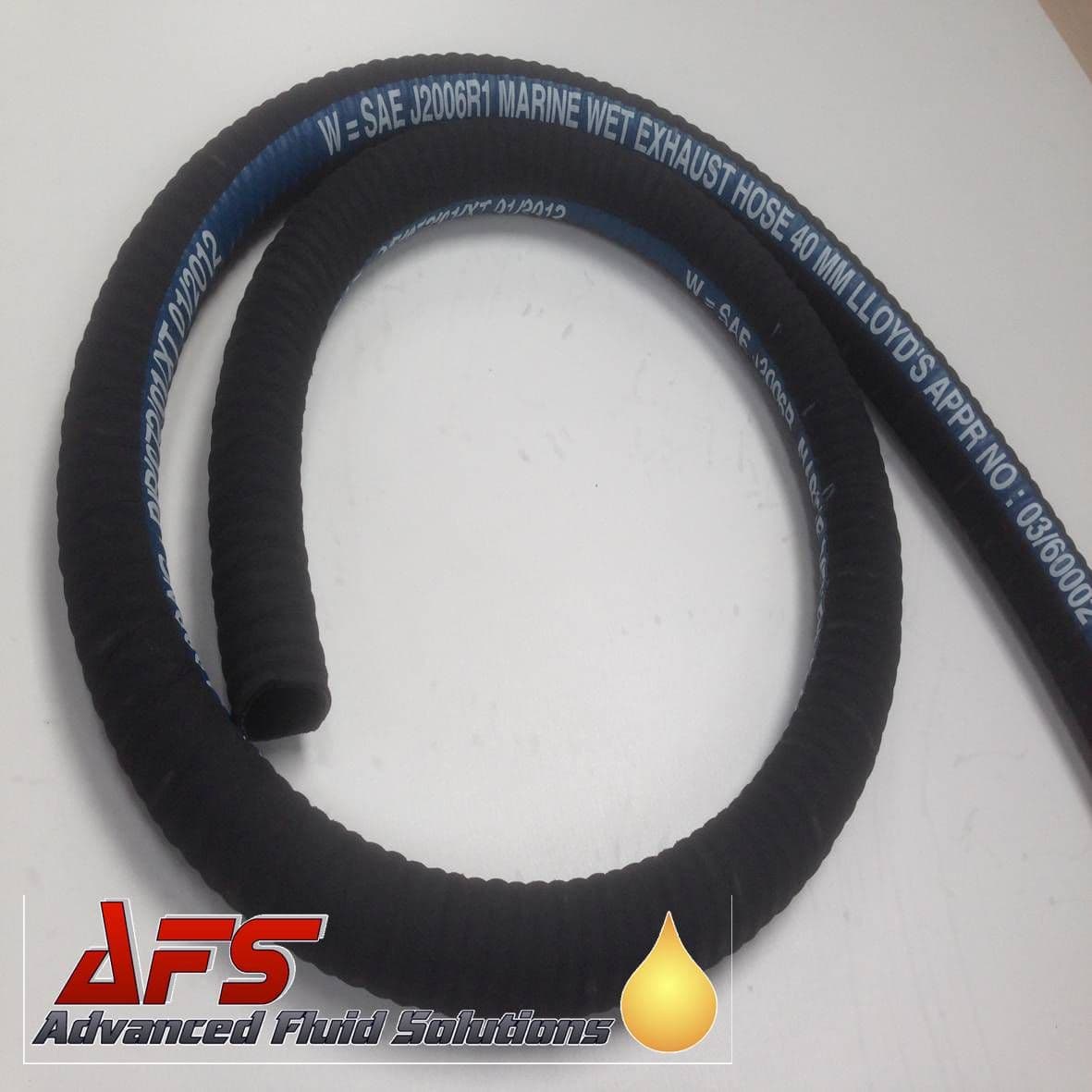 90mm I D 3 1/2 Marine Wet Exhaust Hose EPDM