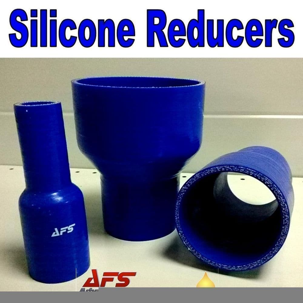Blue 95mm To 76mm Straight Silicone Reducer Reducing Silicon Hose Pipe