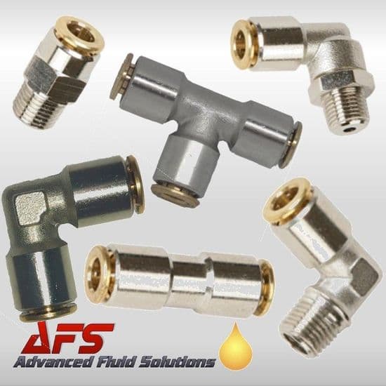 10 Pcs 5mm Male Thread 4mm Push In Joint Pneumatic Connector Quick Fittings - Foto 2