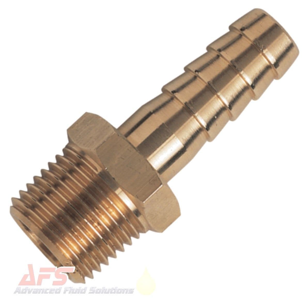 thumbnail image 2 of Brass 3/4 Inch Male BSP Thread To 1 Inch Hose Tail Fitting – L&S Engineers 2 of 6