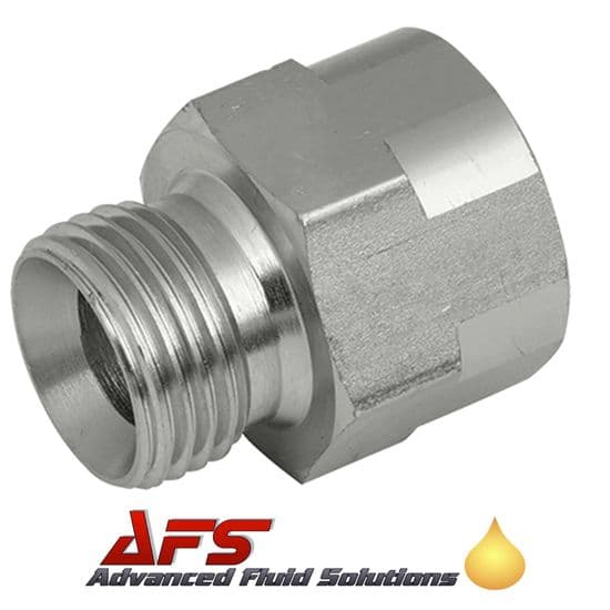 BSPP Male x Fixed Female BSP Straight Hydraulic Gauge Fittings
