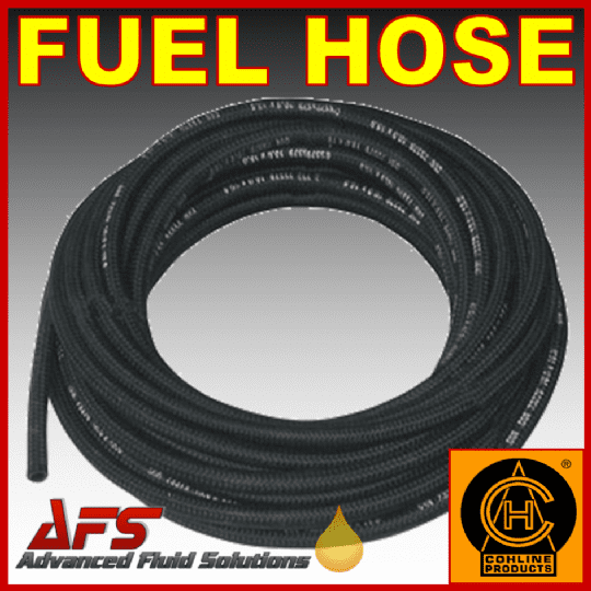 Cohline 3.5mm (9/64) Braided Fuel Hose Type 2122.0200 DIn 73379